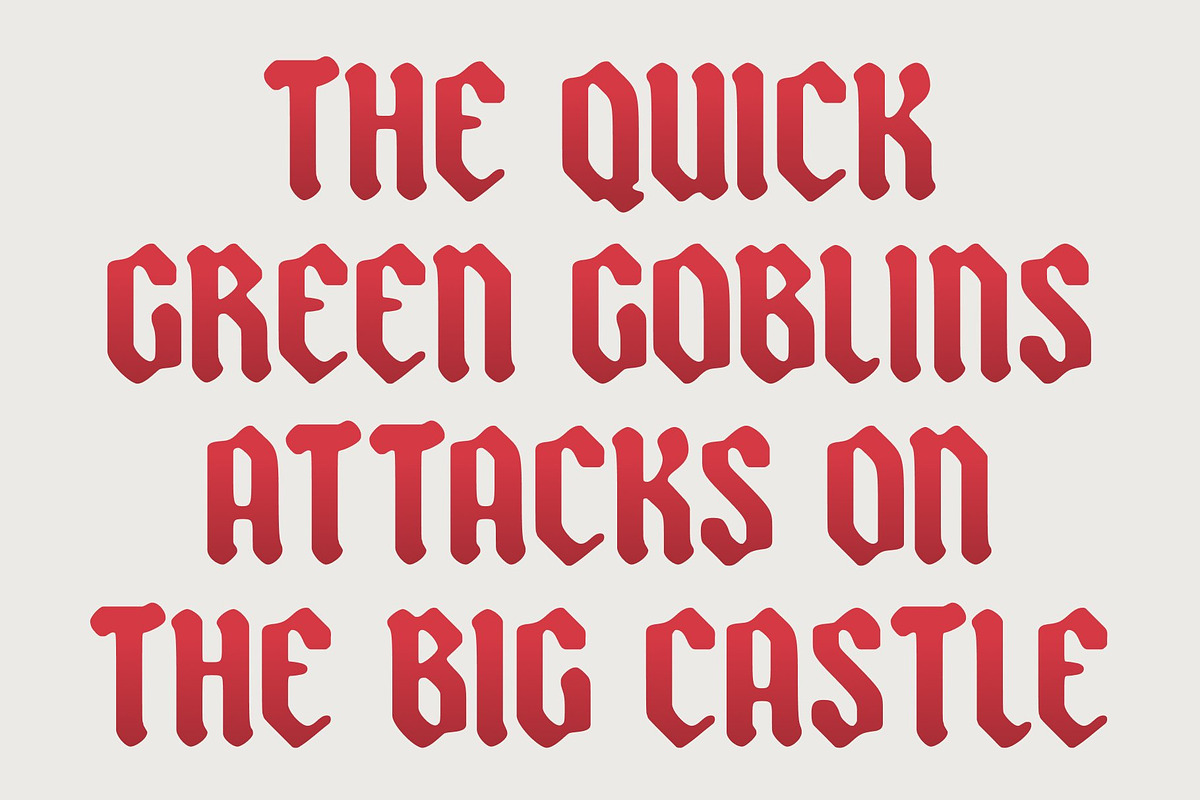CS Salient Drawn, a Blackletter Font by Craft Supply Co. (Photo 5 of 8)