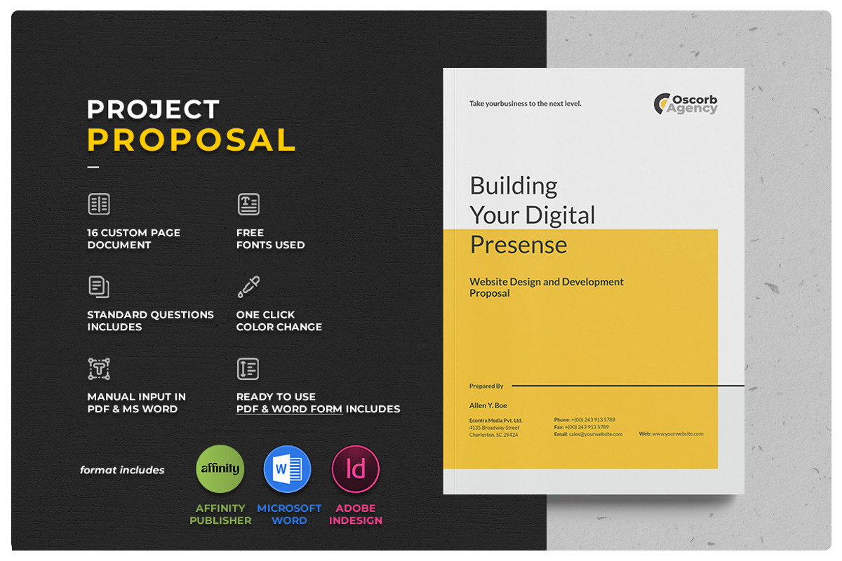 Proposal, a Brochure Template by StudioGraficso (Photo 1 of 8)