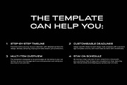 Fashion Critical Path Template, a Templates & Theme by The Fashion Work Store (Thumbnail 3 of 4)