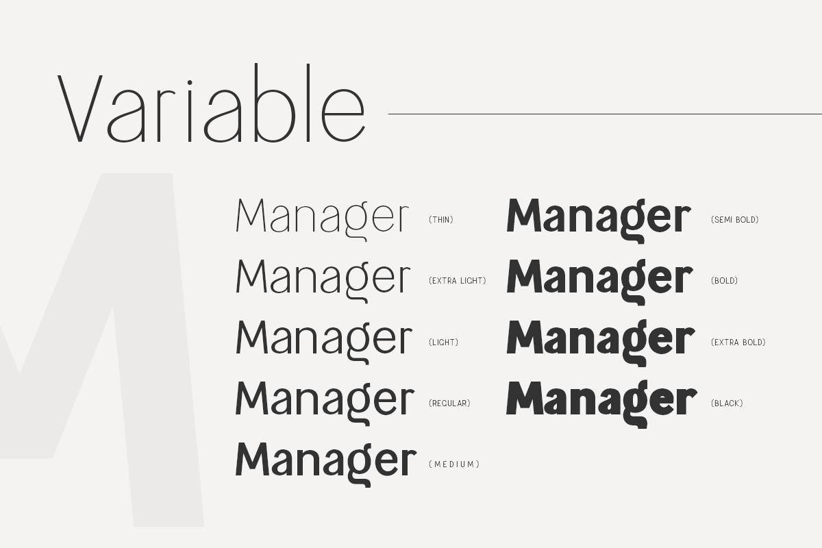 Magnetic – Modern Sans Serif Font, a Sans Serif Font by Hamz Studio (Photo 7 of 20)