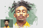 Artistic Watercolor Splash Effect, a Layer Style Add-On by liptouse (Thumbnail 6 of 11)