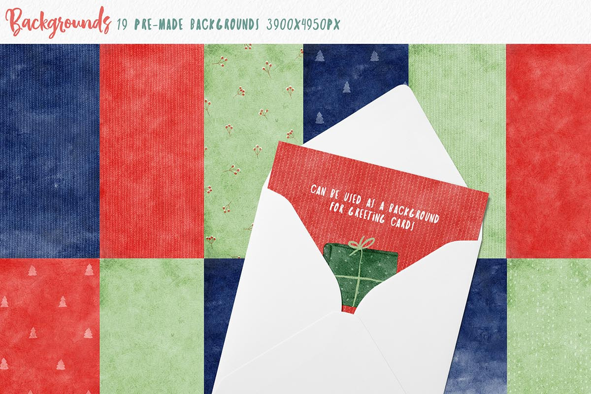 Woof Christmas Watercolors, an Animal Illustration by Eva Katerina (Photo 14 of 18)