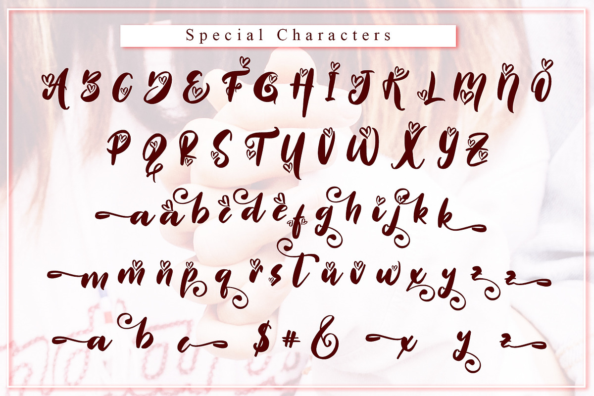 Valentine Dinner // Elegant Script, a Script Font by Aldedesign (Photo 8 of 10)