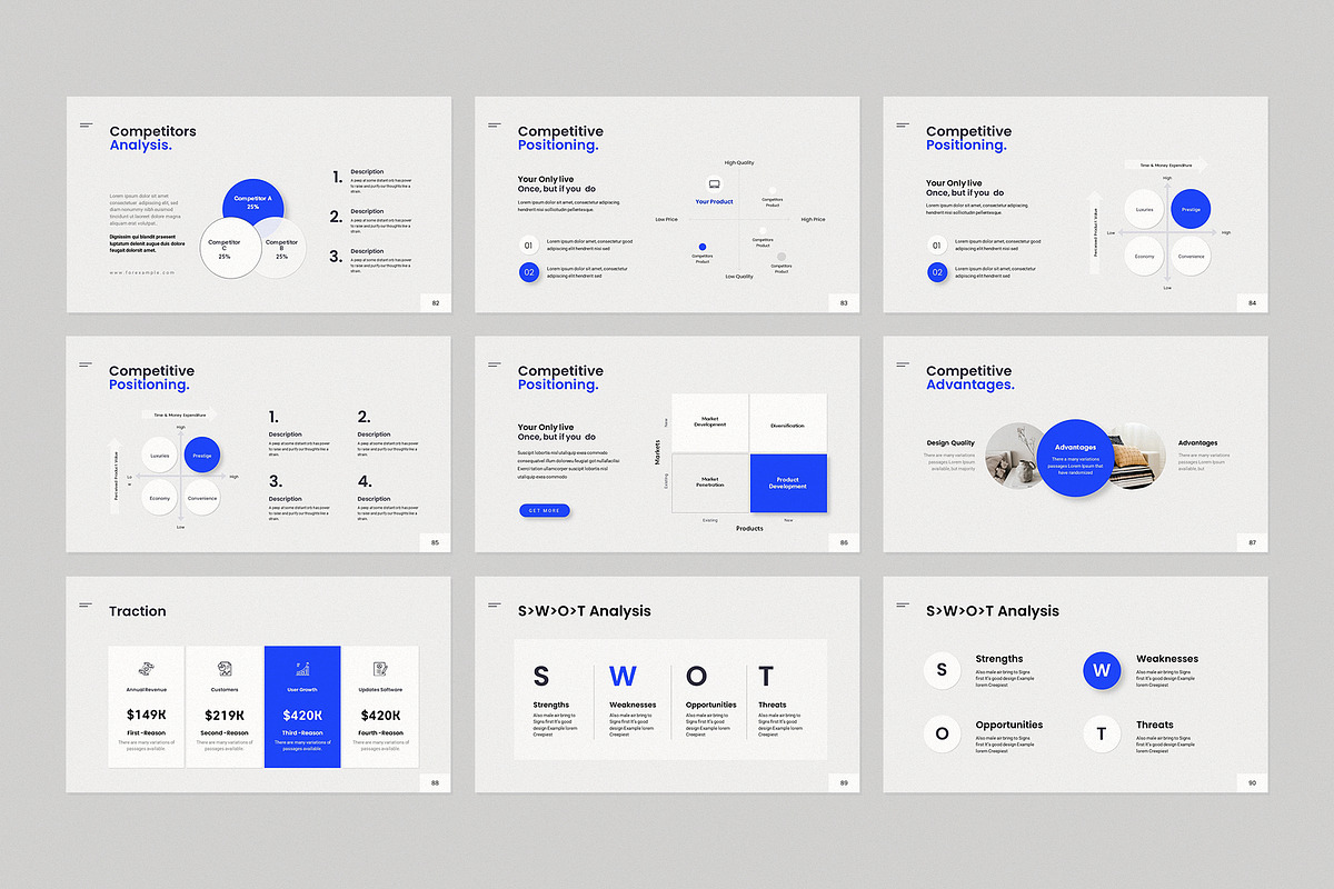 Business Plan PowerPoint Template, a Presentation Template by GoldenPixelStudio (Photo 17 of 30)
