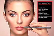 Vector Painting Photoshop Action preview 2