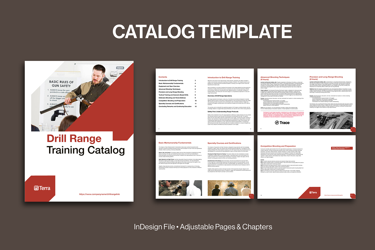 Business Catalog Document Template, a Marketing Template by skylarPitts (Photo 1 of 2)