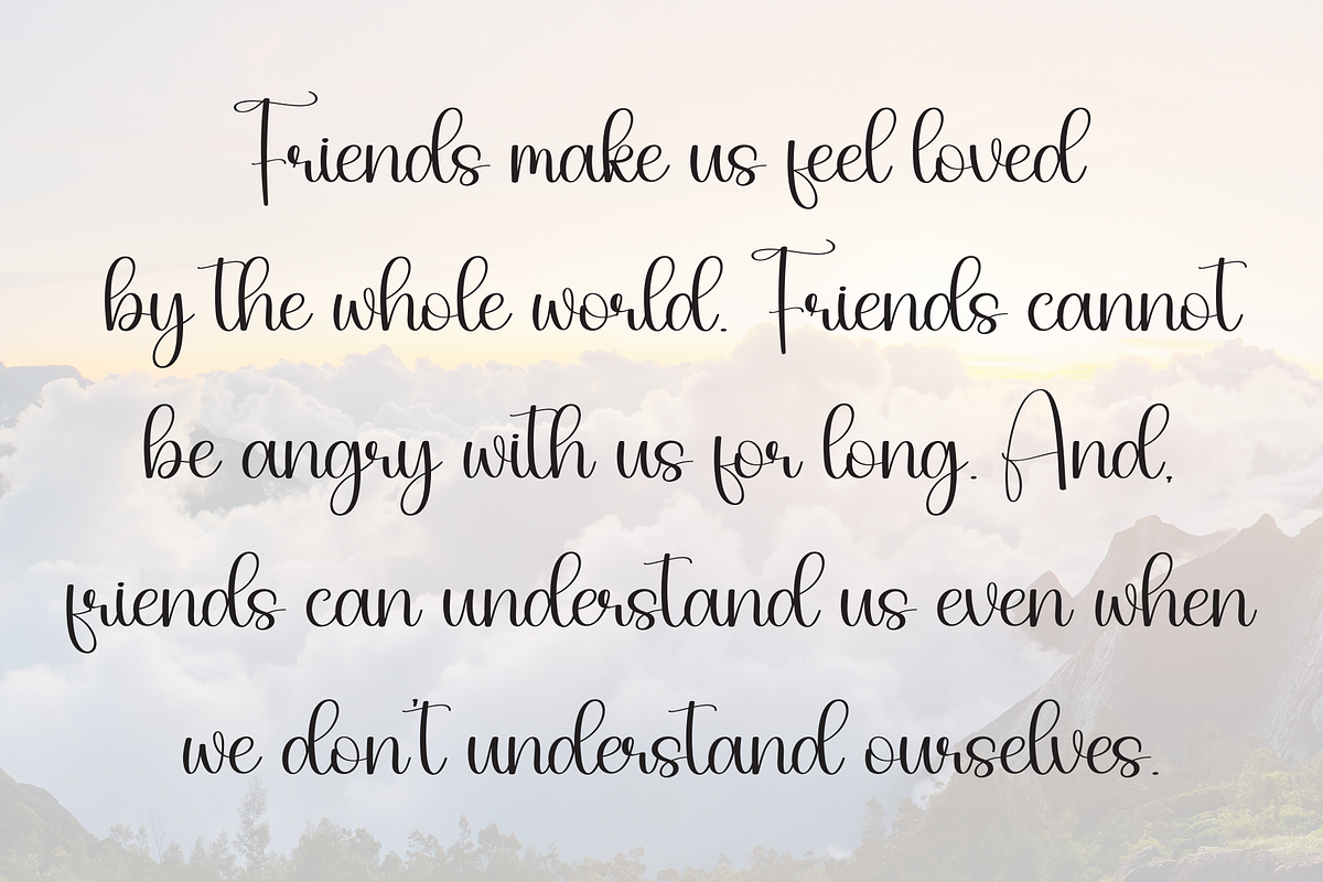 Excited | Script Font, a Handwritten Font by Scratchones (Photo 6 of 9)