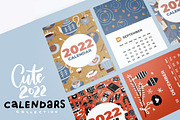 Cozy 2022 calendars collection, a Stationery Template by Lana Sham (Thumbnail 1 of 10)