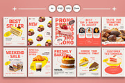 Promotion-Bakery Shop Instagram Feed, a Social Media Template by Jiwstudio (Thumbnail 3 of 5)