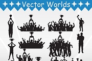 Winner With Trophy Svg, Trophy Svg, an Object Graphic by VectorWorlds (Thumbnail 3 of 3)