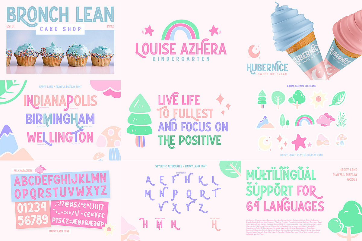 Adorable Font Bundle Vol 3, a Script Font by yumnatype (Photo 5 of 12)