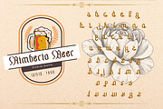 Chameton - Decorative Blackletter, a Blackletter Font by Dhabee (Thumbnail 13 of 15)