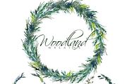 Watercolor Leaves & Greenery, an Illustration by Feather Grace Designs (Thumbnail 9 of 12)