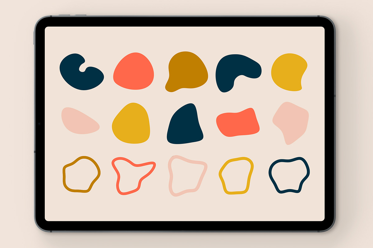 Geometric Boho Stamps Procreate, a Brush Add-On by seamless team (Photo 5 of 9)