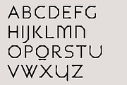 Cadea. Stylish new Display font, a Sans Serif Font by LostandFoundry (Thumbnail 6 of 6)