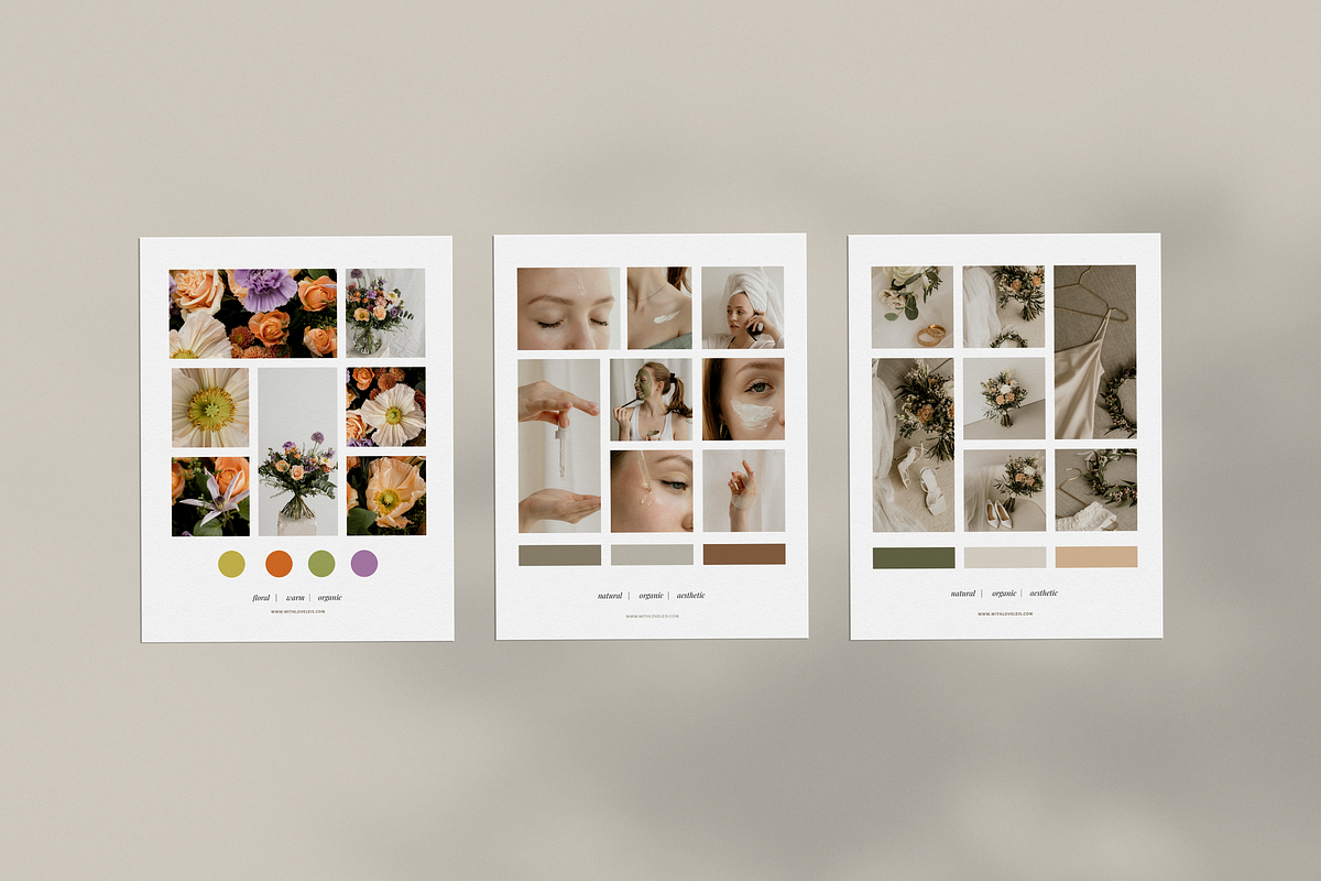 Mood Board Templates Set, a Branding & Logo Template by Maga Studio (Photo 2 of 3)