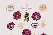 Mulberry Night Lace & Florals, a Seasonal Illustration by Catch the Dream Art (Thumbnail 11 of 14)