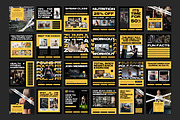 Fitness Yellow Template, a Social Media Template by Kalubuak (Thumbnail 3 of 10)