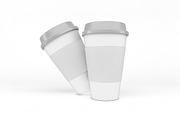 Coffee Cups Mockup, a Cups & Container Mockup by Qaleb Studio (Thumbnail 2 of 2)