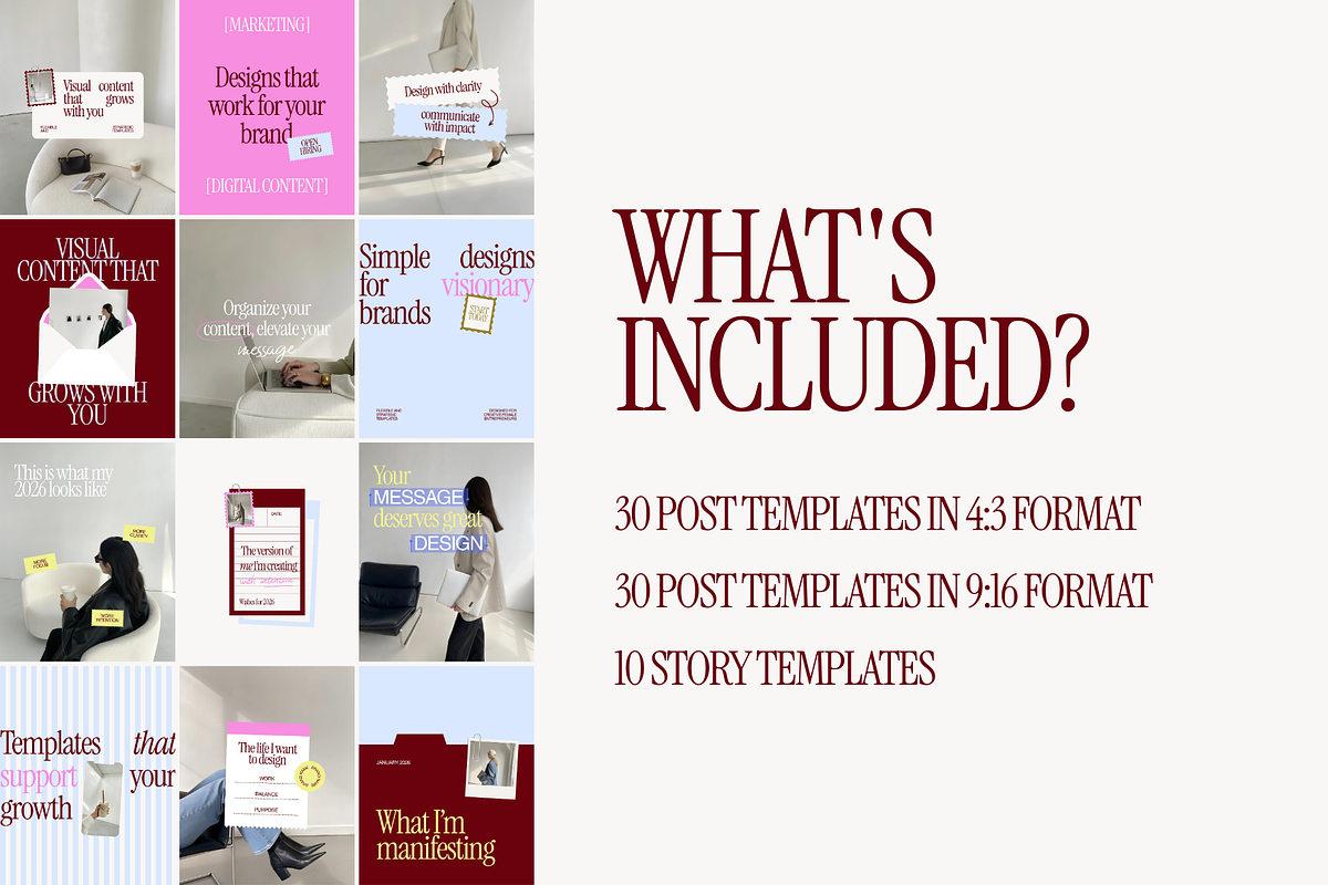 CONTENT CREATOR | Social Media Kit, a Social Media Template by Mila Estudio (Photo 2 of 6)