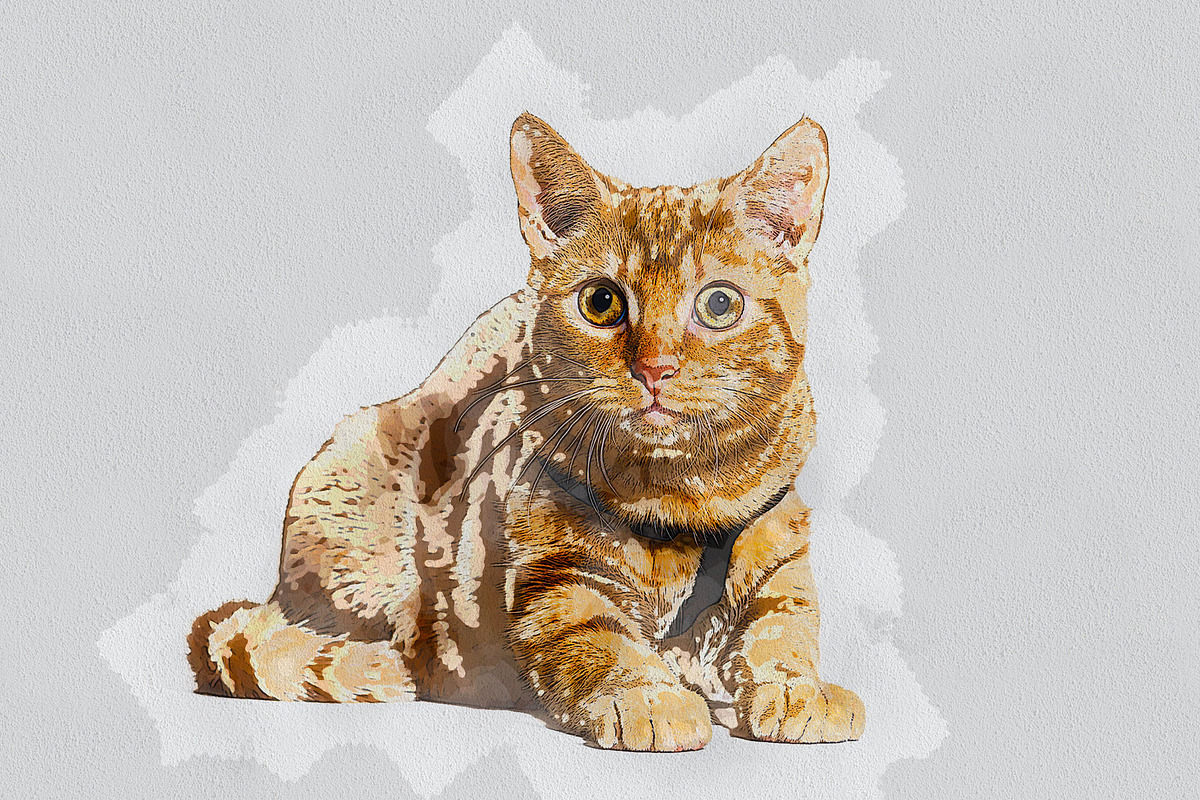 Pastel Watercolor Painting Photoshop, an Action Add-On by Photoshop Action (Photo 12 of 12)