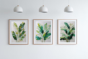 Tropical Leaves Illustration, a Decorative Illustration by Housui Patterns (Thumbnail 4 of 12)