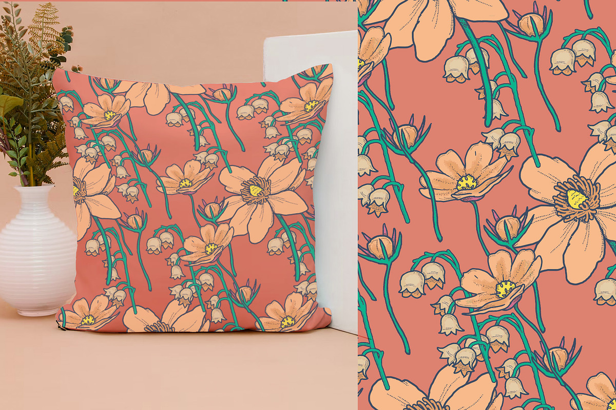 Retro Spring Flowers Bundle, an Animal Illustration by Phosphorus Design Co. (Photo 7 of 8)