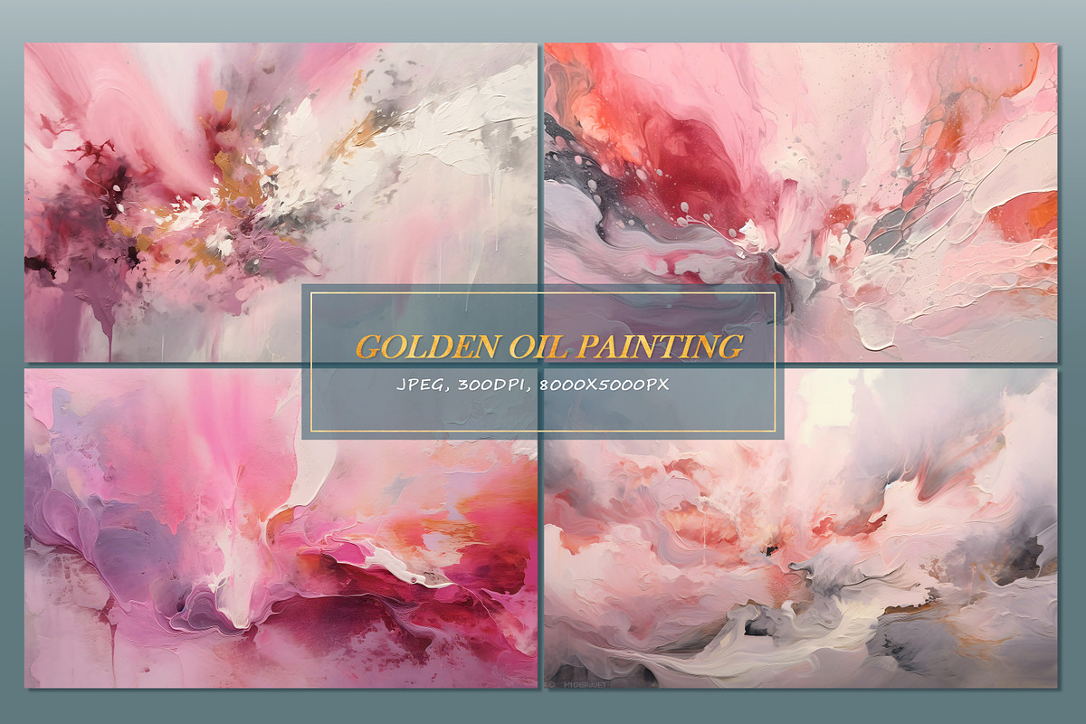 Abstract oil painting background, a Background Graphic by DamonYang's shop (Photo 2 of 7)