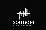 audio music logo sound wave design, a Branding & Logo Template by Maylianaw28 (Thumbnail 2 of 2)