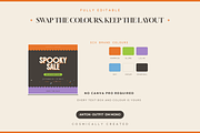 Halloween Shop Kit | 16 Templates, a Social Media Template by Jakayla Digital Co (Thumbnail 5 of 7)