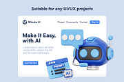 20 Artificial Intelligence 3D Icons, an Object 3D Model by Bilicube Studio (Thumbnail 4 of 6)