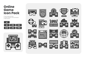 Online Game Icon Pack