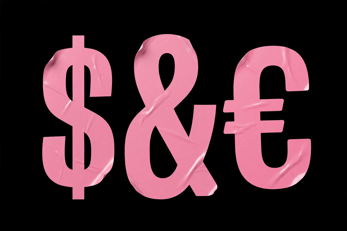 Pink Sticker Font, a Sans Serif Font by Handmadefont (Photo 5 of 15)