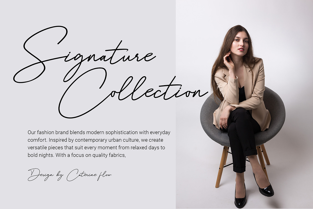 Derico Art - Modern Signature Font, a Handwritten Font by RHD Creative Studio (Photo 7 of 15)