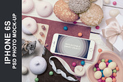 Iphone 6s PSD Mockup, an iPhone Mockup by mockupgeek (Thumbnail 2 of 2)