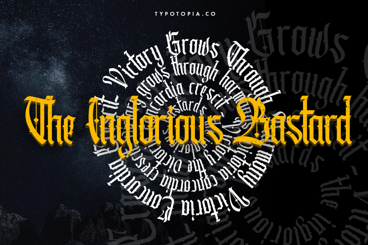 Cydonia - The Blackletter Font preview 5
