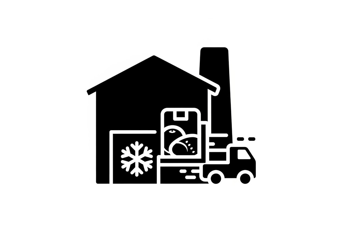Warehouse Loading Silhouettes, a Graphic by hafijul (Photo 2 of 6)