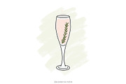 DRINKS BUNDLE Procreate Stamps, a Brush Add-On by Michelle Kirsch Creative (Thumbnail 15 of 18)
