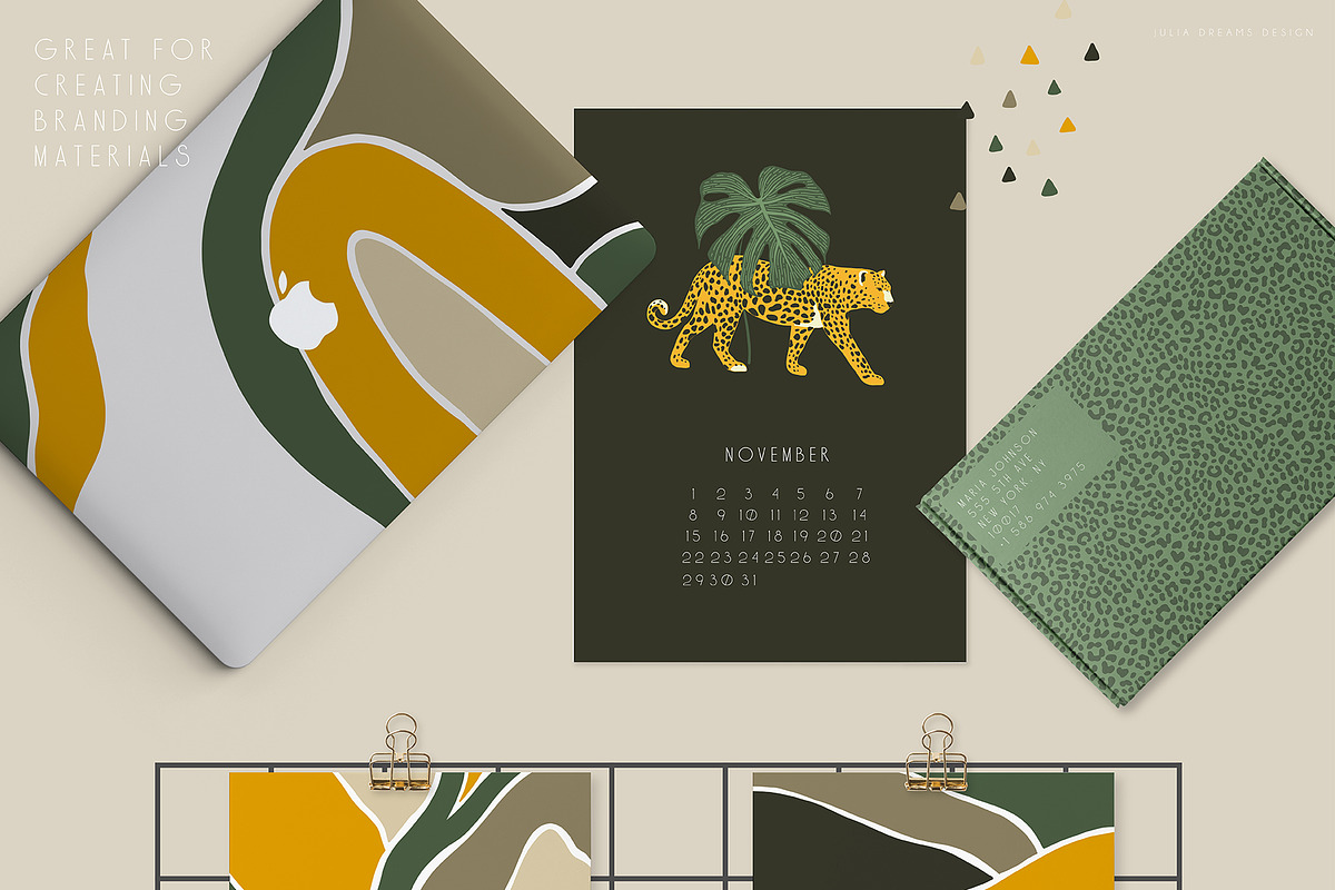 Jungle Park Collection, an Animal Illustration by Julia Dreams (Photo 6 of 7)