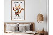 10 Whimsical Quirky Cat Dog Clipart, an Animal Illustration by Art Paradise Studios (Thumbnail 4 of 6)