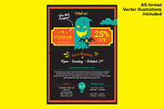 Halloween – A5 Flyer, a Flyer Template by IndieStock (Thumbnail 2 of 4)