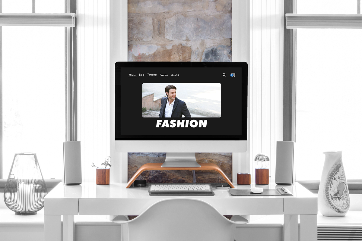 Website Template, Fashion Style, a Landing Page Template by Al Pavo Studio (Photo 2 of 4)