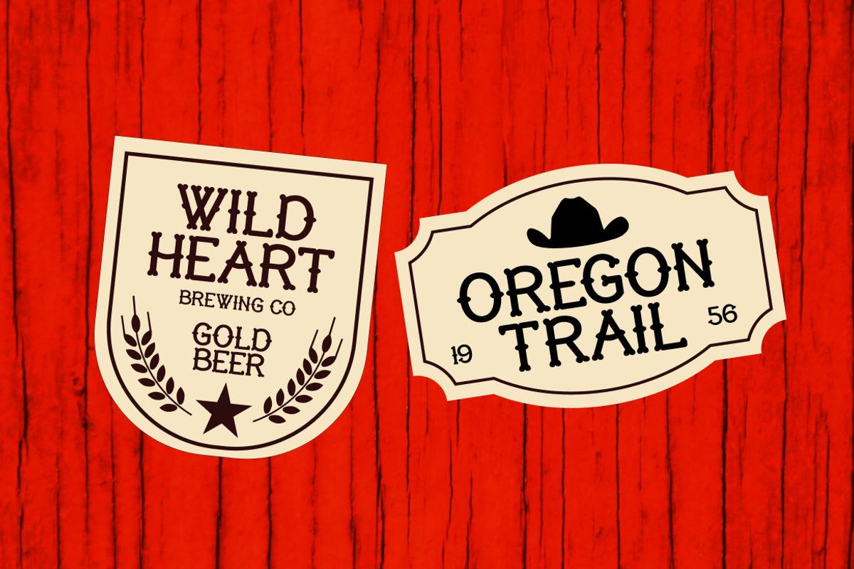 Bronco Ridge Wild West Typeface Font, a Sans Serif Font by Vadovastd (Photo 4 of 7)