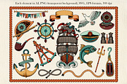 Sea Vintage, a Graphic by Samiramay (Thumbnail 4 of 9)