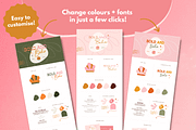 Boho logo design, Canva Branding Kit, a Branding & Logo Template by Kurly Creative (Thumbnail 3 of 12)