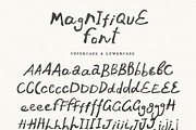 Organic Hand Painted Font, a Handwritten Font by Ayya Studio (Thumbnail 17 of 17)