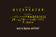 Rekson - Movie Display Font, a Handwritten Font by twinstd (Thumbnail 9 of 10)