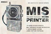 Misprinter for Adobe Photoshop, a Layer Style Add-On by Guerillacraft (Thumbnail 1 of 6)