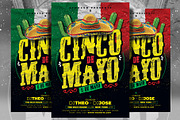 Cinco De Mayo Flyer, a Flyer Template by AyumaDesign (Thumbnail 1 of 2)