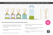 Reed Diffuser Bottle Canva Mockup, a Household Mockup by Mockup Scene (Thumbnail 3 of 10)